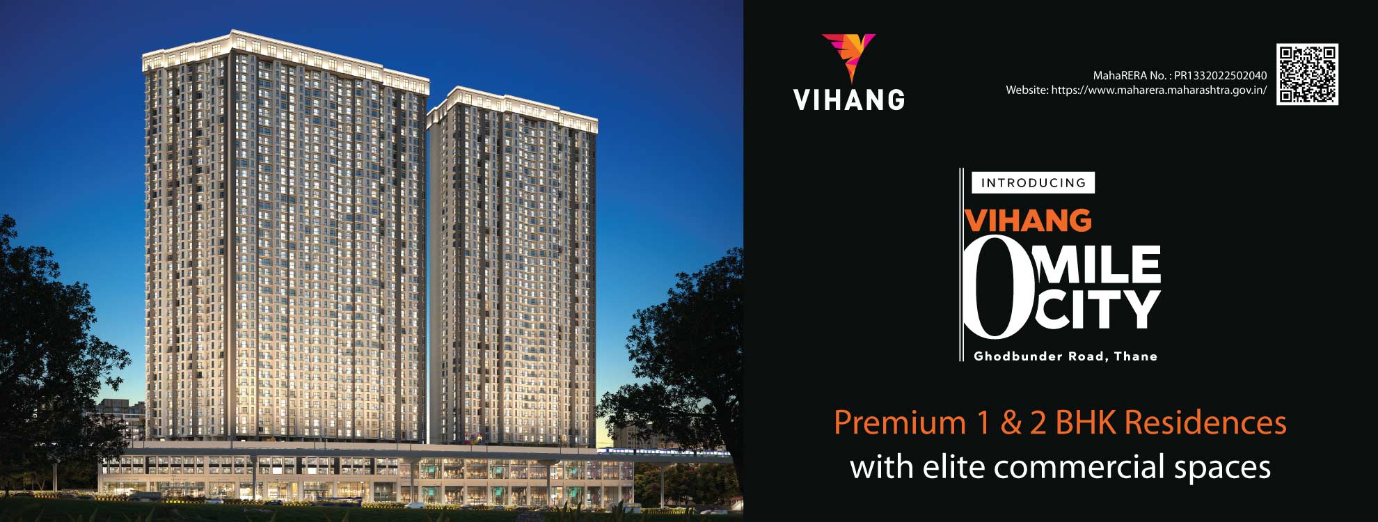 Vihang 0 Mile City – New Launch Residential & Commercial Project Thane